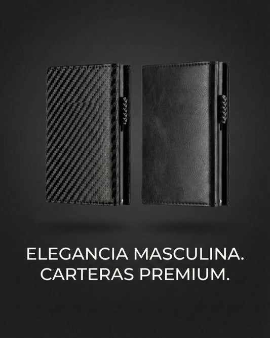 Cartera Antirrobo con Tarjetero Emergente y Seguridad RFID